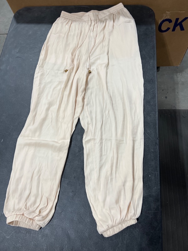 Photo 1 of  Drawstring Waist Cover Up Pants Size-S