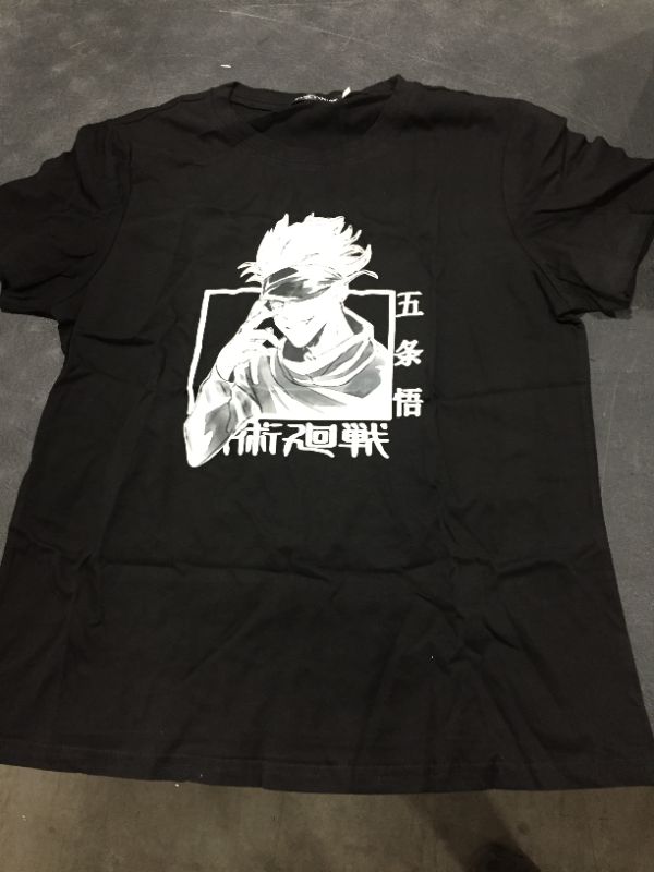 Photo 1 of Size M -black anime shirt 