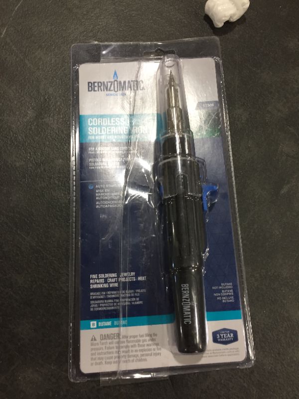 Photo 2 of Bernzomatic Cordless Soldering Iron 1 Pk
