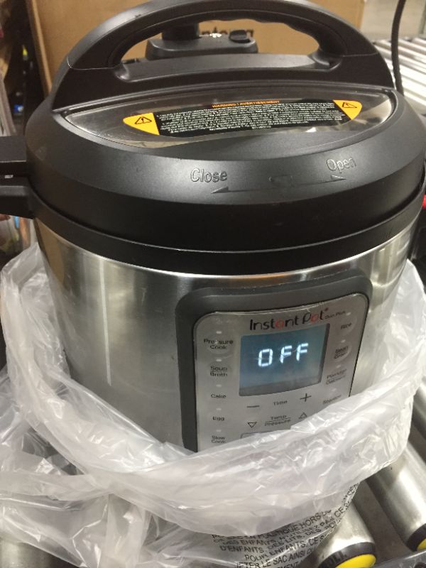 Photo 1 of Instant Pot Duo Plus 6 qt 9-in-1 Slow Cooker/Pressure Cooker