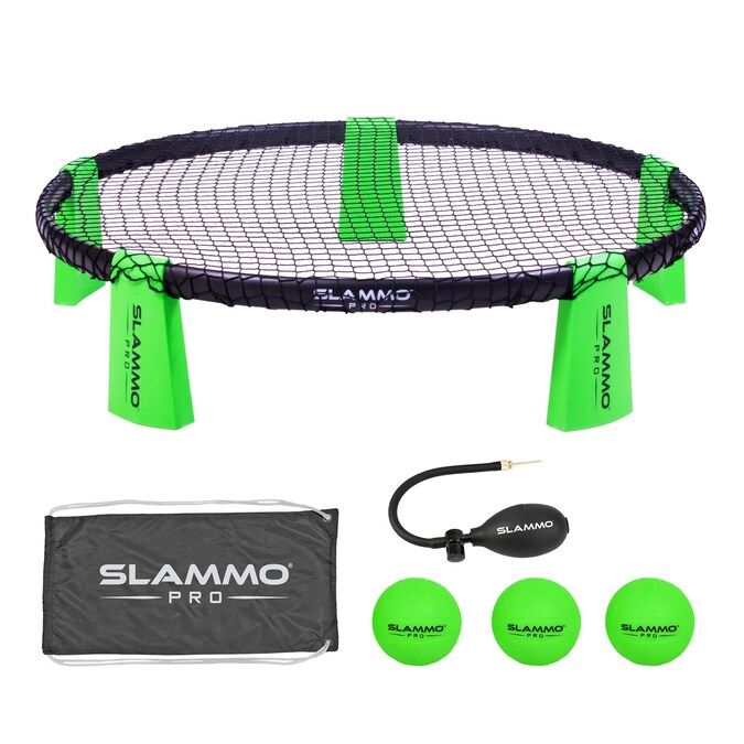 Photo 1 of GoSports SLAMMO PRO Game Set - New and Improved PRO Set with 3 PRO Balls, Pump and Carrying Case