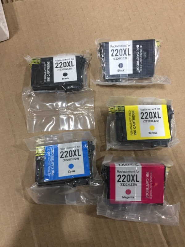 Photo 1 of 220XL Ink Cartridge, 4 Colors