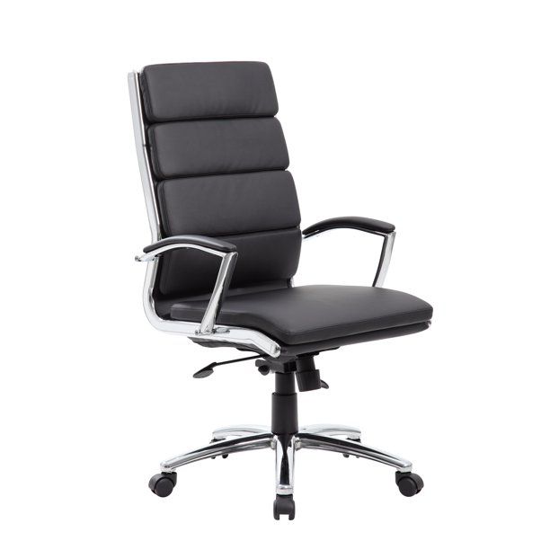 Photo 1 of Contemporary Executive Office Chair, Black