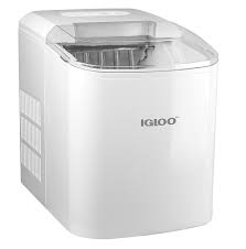 Photo 1 of IGLOO 26-Pound Portable Ice Maker, White