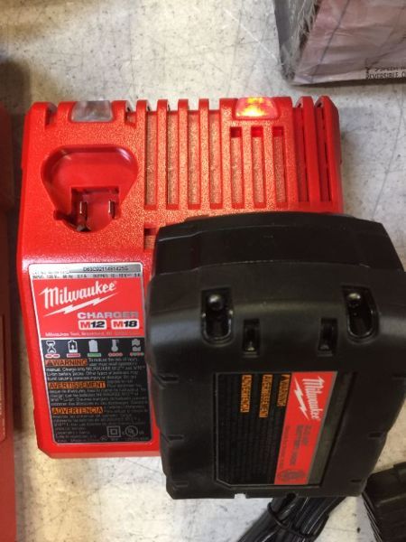 Photo 4 of MILWAUKEE M18 18-VOLT LITHIUM-ION CORDLESS 3/8 IN. TO 1-1/2 IN EXPANSION TOOL KIT WITH 3 HEADS, TWO 3.0AH BATTERIES
