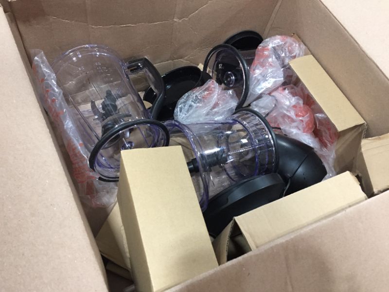 Photo 2 of Ninja QB1004 Blender/Food Processor with 450-Watt Base, 48oz Pitcher, 16oz Chopper Bowl, and 40oz Processor Bowl for Shakes, Smoothies, and Meal Prep
