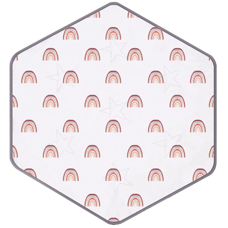 Photo 1 of Hexagon Playpen Mat, , Non Slip Kids Tent Mat 
