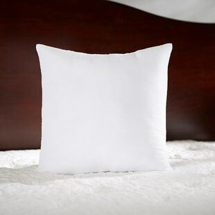 Photo 1 of 35X35X8 INCH PILLOW INSERT, WHITE