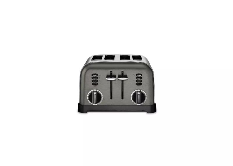 Photo 1 of Cuisinart 4-Slice Classic Toaster - Black Stainless Steel - CPT-180BKSTG
