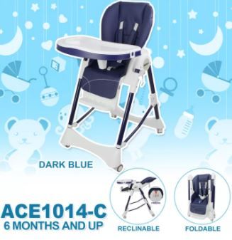 Photo 1 of Baby Love ACE1015-B Multi Function Baby High Chair Foldable Kids Tables and Chairs Feeding Dining Chair
