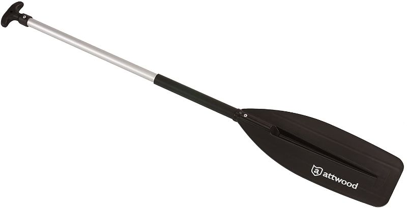 Photo 1 of Attwood 11764-1 Ergonomic Aluminum Canoe Paddle 4-Feet, Black
