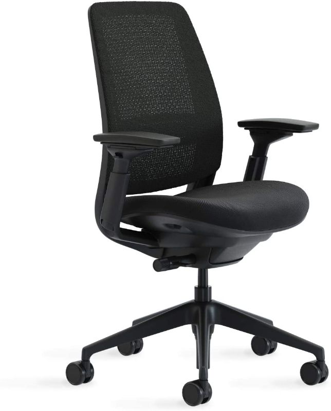 Photo 1 of Steelcase Series 2 Office Chair, Graphite Frame, Cogent Connect Licorice
