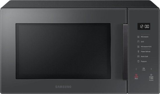 Photo 1 of Samsung - 1.1 cu. ft. Countertop Microwave with Grilling Element - Charcoal
