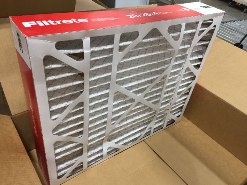 Photo 1 of Filtrete 20 In. X 25 In. X 4 In. Allergen Defense 1000 Mpr Deep Pleat Furnace Filter
