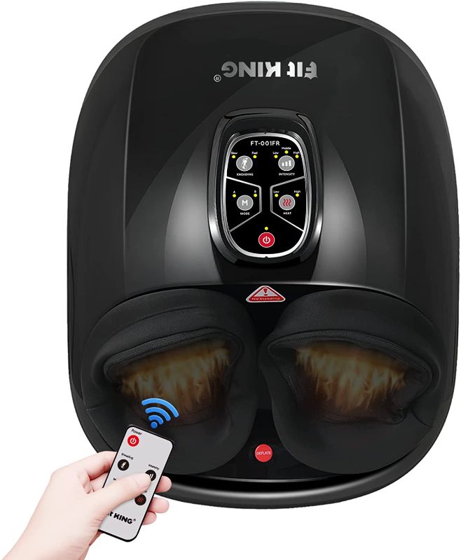 Photo 1 of FIT KING Foot Massager Machine with Remote Deep Kneading and Shiatsu Foot Massage with Heat for Plantar Fasciitis and Tired Muscles FT-001FR
