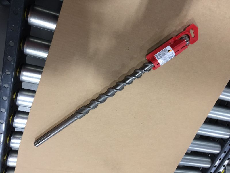 Photo 2 of Bosch 1 in. x 16 in. x 21 in. SDS-MAX Speed-X Carbide Rotary Hammer Drill Bit for Concrete Drilling
