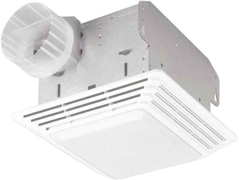 Photo 1 of BROAN NuTone 678 Ventilation Fan and Light Combo for Bathroom and Home, 100 Watts, 50 CFM
