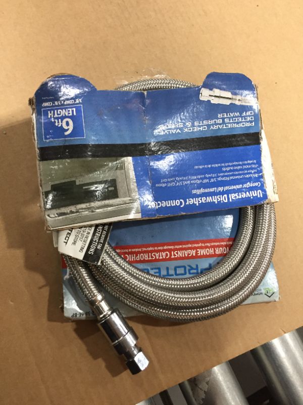 Photo 2 of 6' Dishwasher Supply Hose