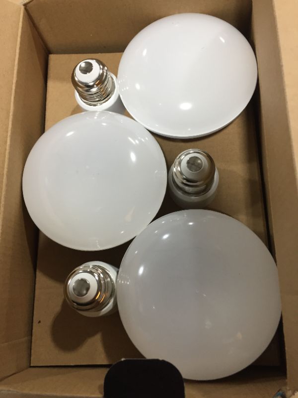 Photo 2 of 65-Watt Equivalent BR30 Dimmable LED Light Bulb Soft White (6-Pack)
