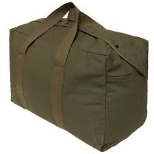 Photo 1 of Hoplite Heavy Duty Canvas Duffel Parachute Cargo Bag, Tactical Military Grade Waxed Army Duffle Bag
