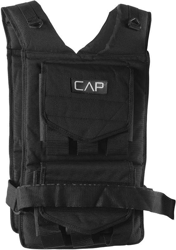 Photo 1 of CAP Barbell 40 Lb Adjustable Weighted Vest, Regular 