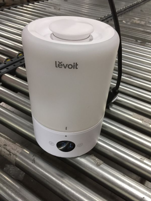 Photo 2 of LEVOIT Humidifiers for Bedroom, Cool Mist Top Fill for Baby Nursery Kids and Plants with Essential Oils, Ultrasonic, Smart Control with Constant Humidity, Super Quiet, Easy Clean, BPA Free, 3L, White