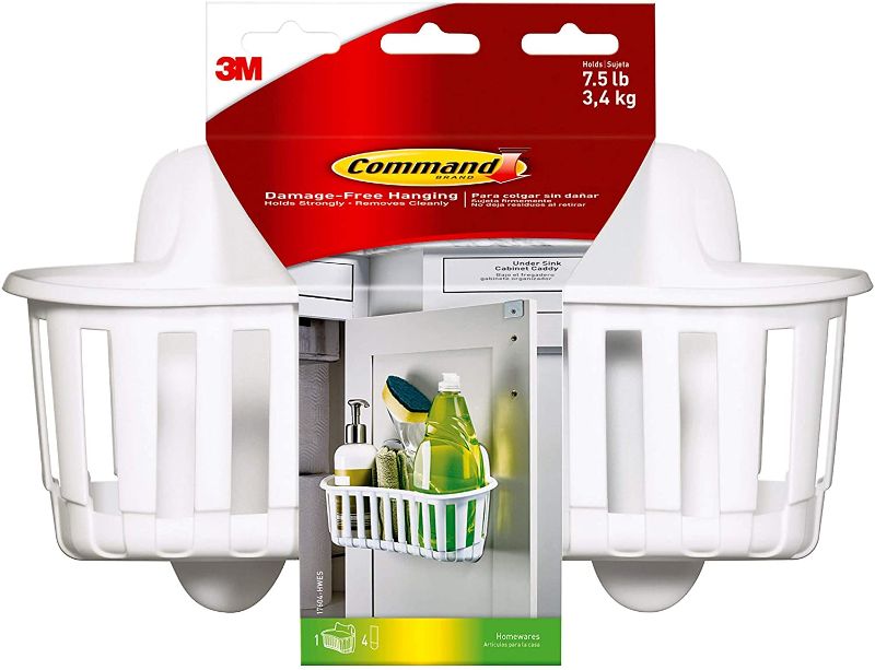 Photo 1 of Command Under Sink Cabinet and Sponge Caddy Set of 5