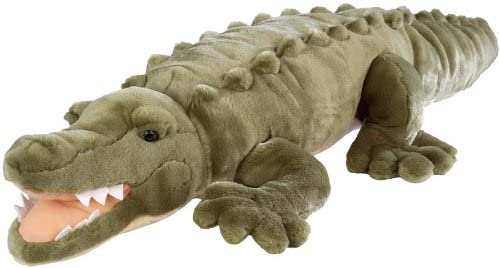 Photo 1 of Wild Republic Jumbo Crocodile Giant Stuffed Animal, Plush Toy, Gifts for Kids, 30"