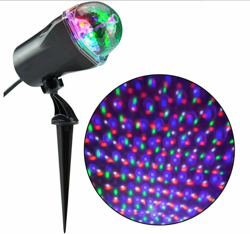 Photo 1 of LED Projection Star Spinner w/ Remote-MulitColored Projection Holiday Light Show
