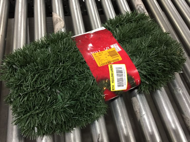 Photo 1 of 50 ft. Pre-lit Artificial Christmas Roping Garland with 200 Incandescent Lights