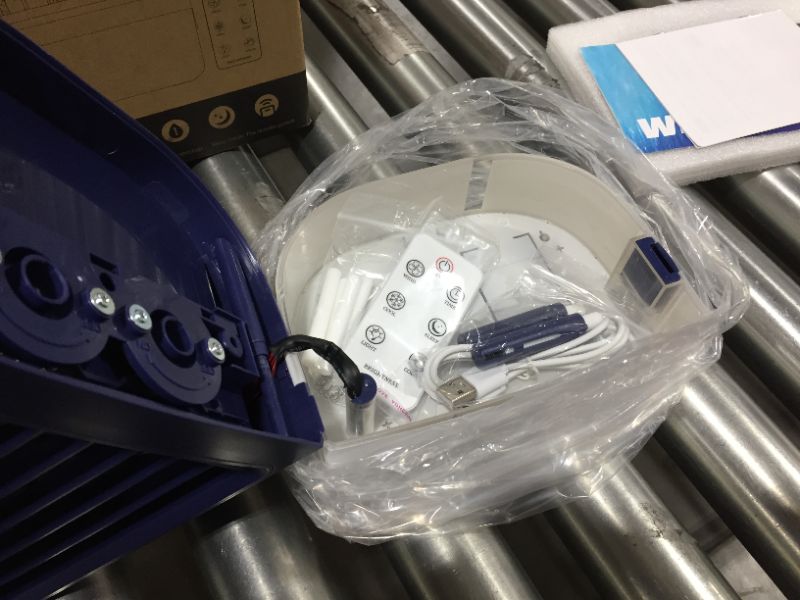 Photo 1 of Small Battery Powered Rechargeable Mini Portable Mini Air Cooler Desktop USB Air Conditioner Fan