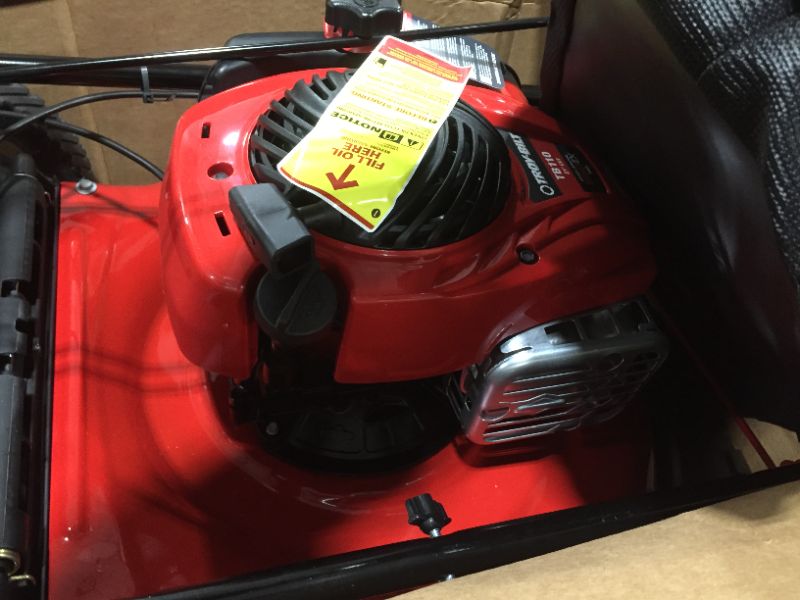 Photo 3 of Troy-Bilt 21 in. 140cc 550ex Series Briggs & Stratton Engine 2-in-1 Gas Walk Behind Push Lawn Mower with High Rear Wheels