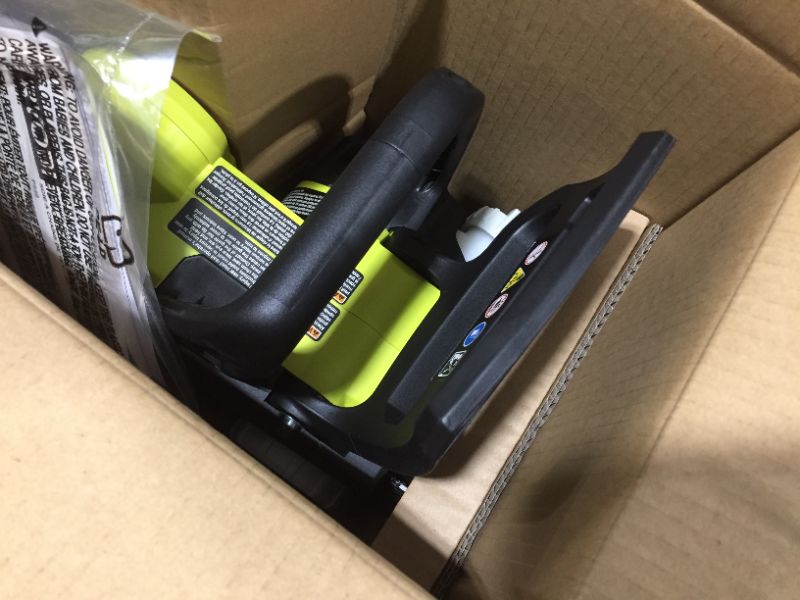 Photo 3 of Ryobi One+ 12 In. 18-volt Brushless Lithium-ion Electric Cordless Chainsaw