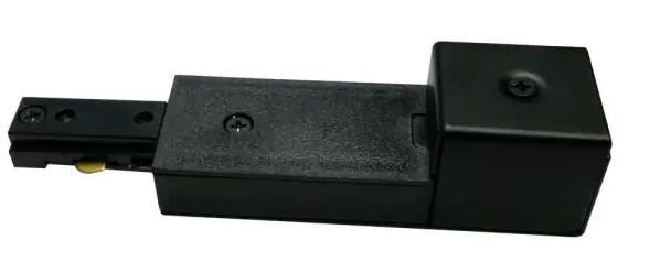 Photo 1 of Hampton Bay 2400-Watt Black Linear Track Conduit Power Feed, PACK OF 2