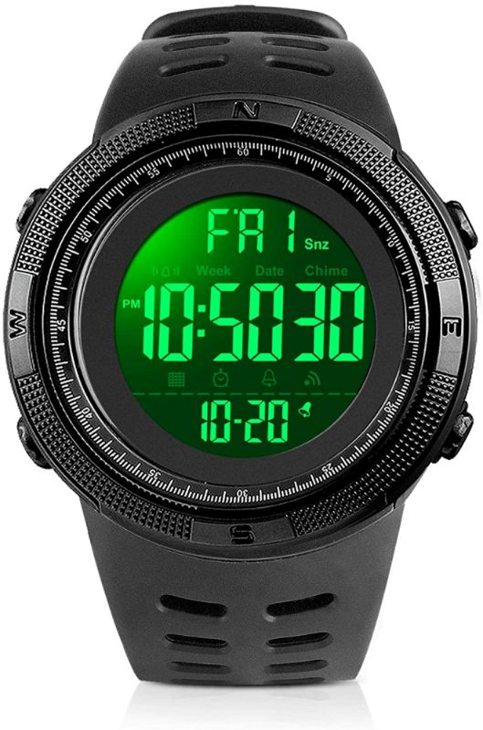 Photo 1 of YEENIK Men’s Digital Watch, Led Military 50M Waterproof Sports Watches