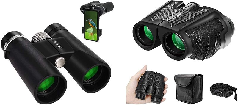 Photo 1 of Awosai 12x42 Binoculars for Adults,with Large Eyepieces,and Monocular Telescope 12x42 High Definition with Smart Phone Holder and Tripod IPX7 Waterproof for Bird Watching Hunting Camping Travel
