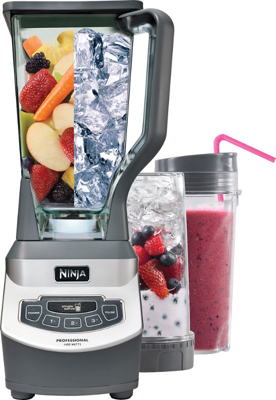 Photo 1 of Ninja - Professional 3-Speed Blender - Gray
