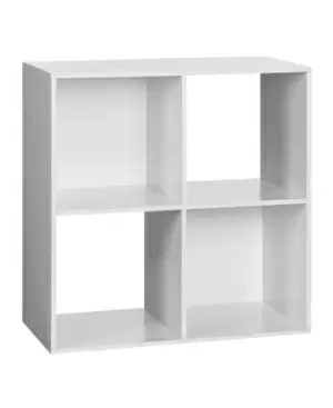 Photo 1 of Comfort Products 50-41201 4-Cube Organizer - White - 24.25 x 11.75 x 23.5 in.
