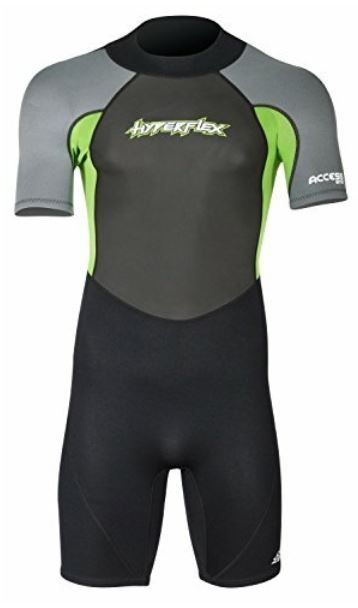 Photo 1 of Hyperflex Men's ACCESS 2.5mm Back Zip Spring Suit - (Green, XLARGE)