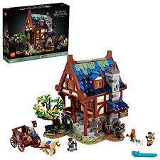 Photo 1 of LEGO Ideas Medieval Blacksmith 21325 Building Kit; Impressive Build-and-Display Model for Adults, New 2021 (2,164 Pieces)
