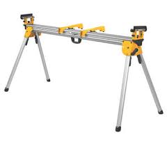 Photo 1 of DeWalt DWX723 Miter Saw Stand, 500 Pound, 151 In W Stand, 32 In H Stand, Aluminum, Black/Yellow
