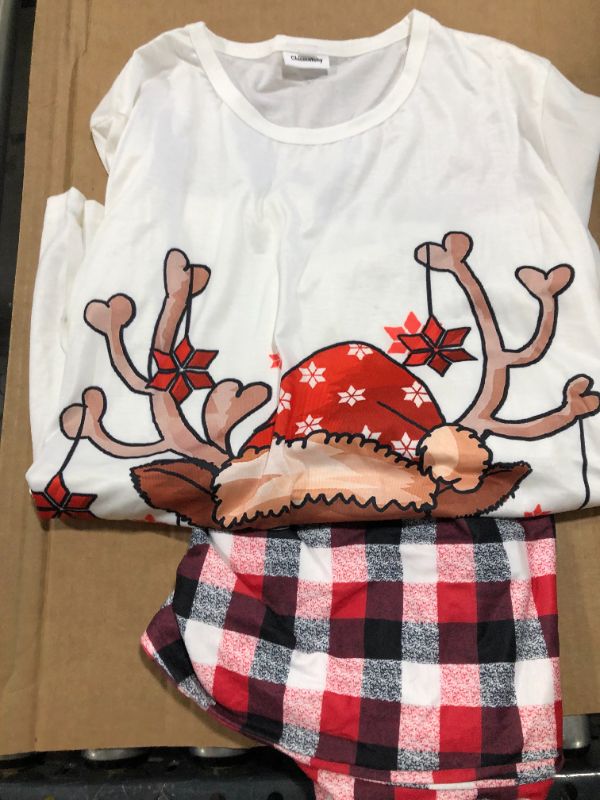 Photo 1 of WOMENS 2 PIECE CHRISTMAS PAJAMAS \
SIZE L