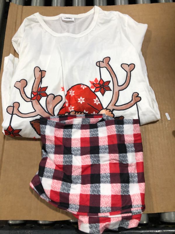 Photo 1 of WOMENS 2 PIECE CHRISTMAS PAJAMAS \
SIZE L