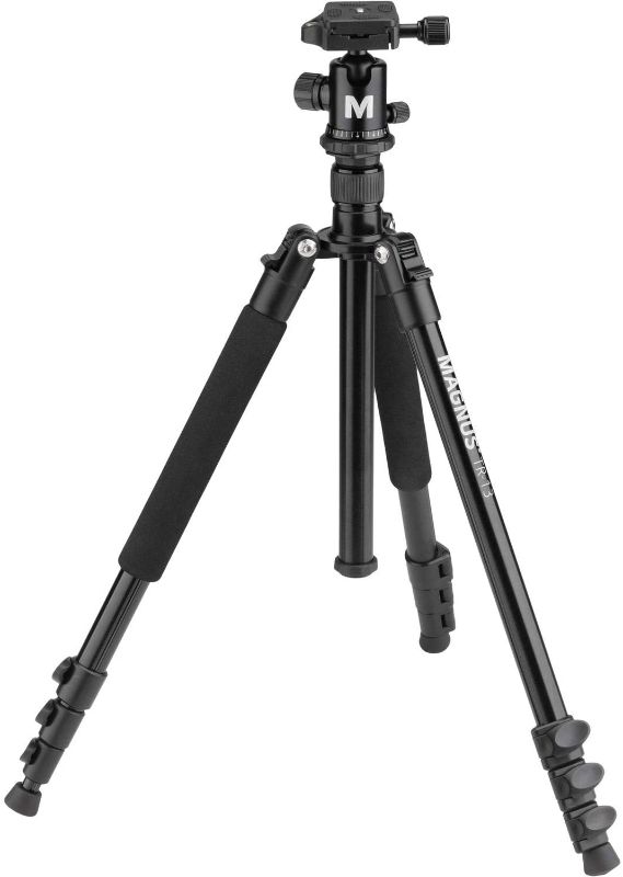 Photo 1 of Magnus TR-13 Travel Tripod with Dual-Action Ball Head
