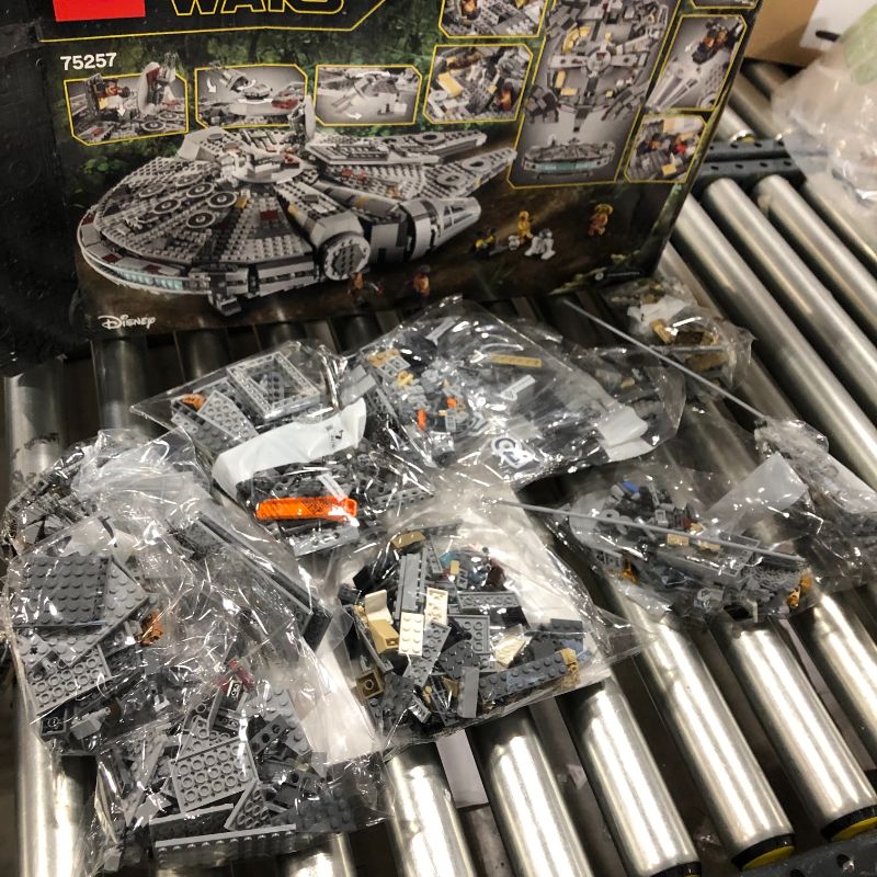 Photo 3 of LEGO Star Wars: The Rise of Skywalker Millennium Falcon 75257 Starship Model Building Kit and Minifigures (1