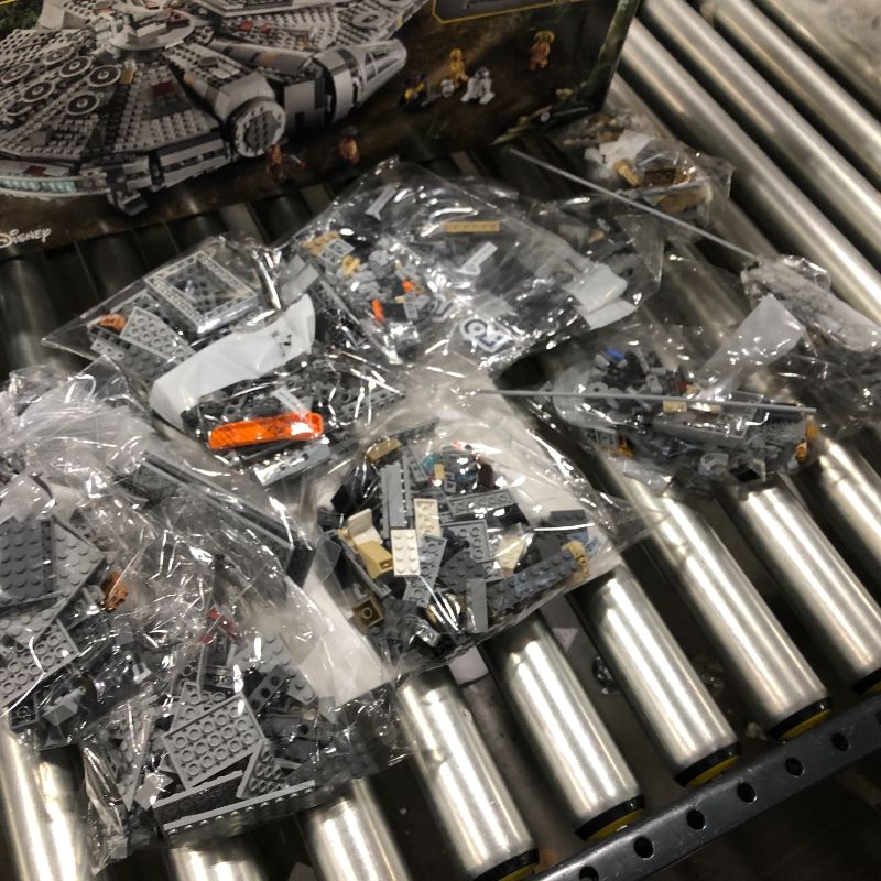 Photo 2 of LEGO Star Wars: The Rise of Skywalker Millennium Falcon 75257 Starship Model Building Kit and Minifigures (1