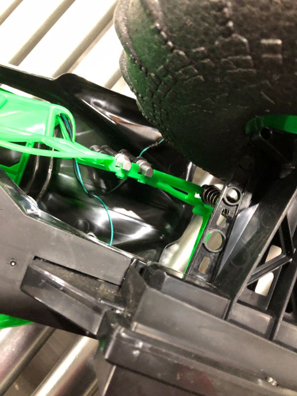 Photo 1 of Monster Jam Official Mega Grave Digger All-Terrain Remote Control Monster Truck with Lights - 1:6 Scale

