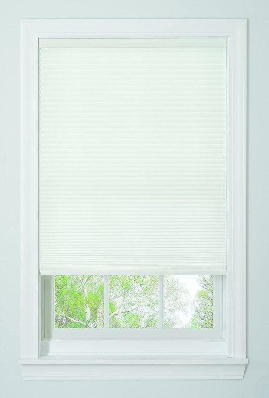 Photo 1 of Bali Blinds Cordless Light Filtering Cellular Shade, 23" x 64", White
