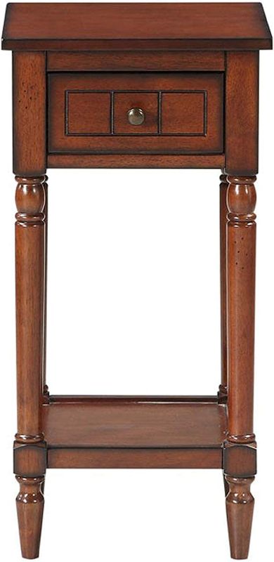 Photo 1 of Convenience Concepts French Country Khloe Accent Table, Mahogany
