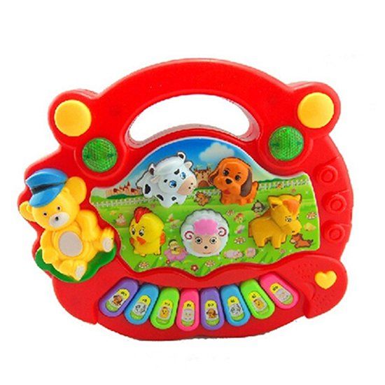 Photo 1 of Animal Farm Music Piano Educational Toy Baby Developmental Music Toy Gift